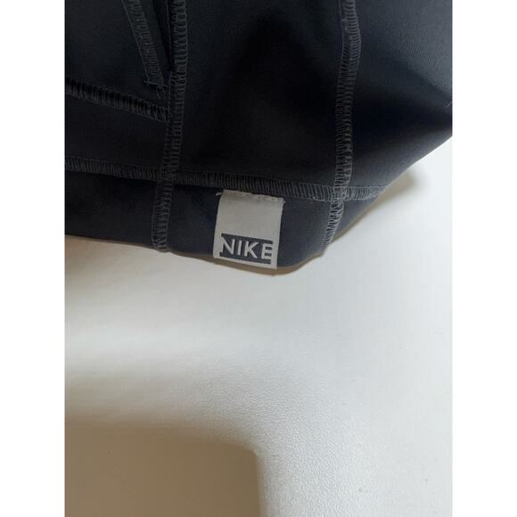 Nike Warm Up Jacket Hooded full Zip Women’s M/L Gray Yellow Letters Athleisure - Picture 2 of 7